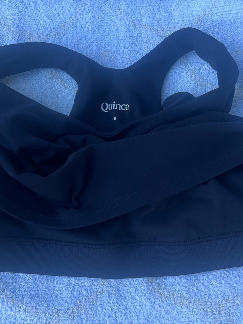 Quince Women's Navy Blue Sports Bra - S